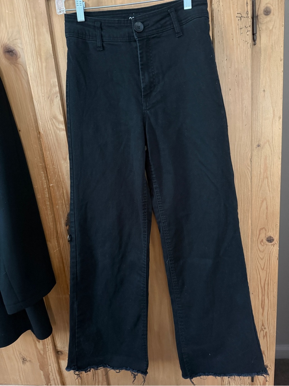 Oat New York Black Wide Leg Pants